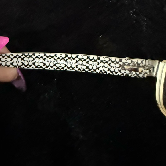 Coach Cecily Prescription Monogram Glasses Designer Frames  52017 $228 - Picture 5 of 13